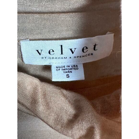 Velvet by Graham & Spencer Small Mock Neck Lightweight Asymmetric lagenlook - Picture 6 of 8